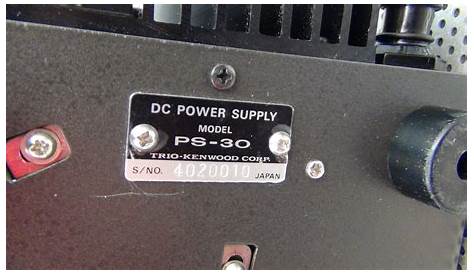 kenwood ps-30 power supply schematic