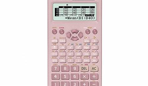 casio fx 991ex calculator manual