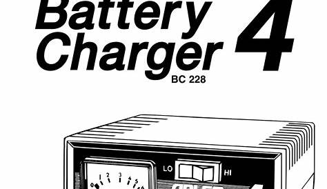 ARLEC BC 228 BATTERY CHARGER 4 OPERATING INSTRUCTIONS MANUAL Pdf