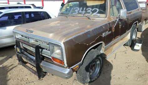 Dodge Ramcharger Frame | Used SUV Parts