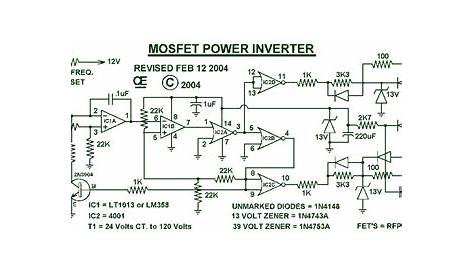 2000w inverter circuit diagram