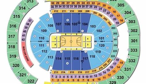 sports arena concert seating chart