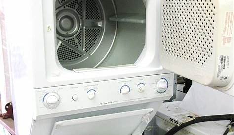 frigidaire washer dryer stackable unit