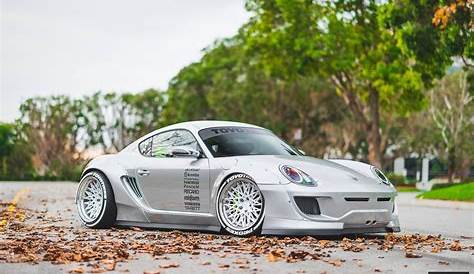 2007 porsche cayman wide body kit