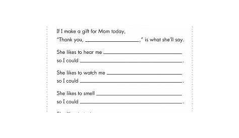 printable mother's day fill in the blank