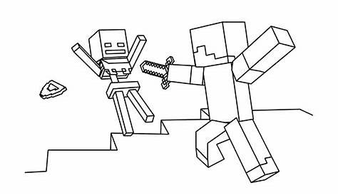 Minecraft Steve Coloring Pages at GetColorings.com | Free printable