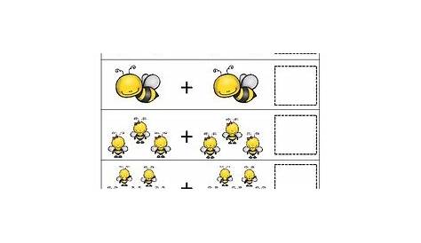 honey bee math worksheet