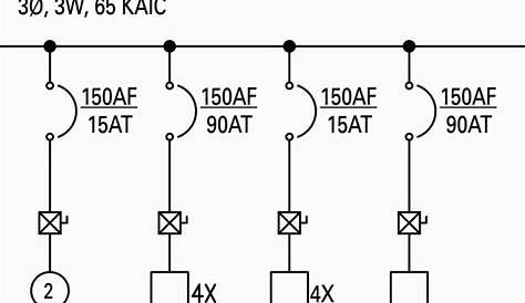 circuit breaker line diagram