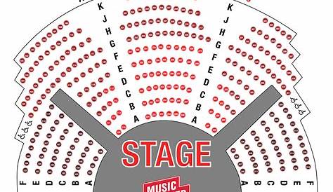 North Theater Seating Chart - Music Theater Works