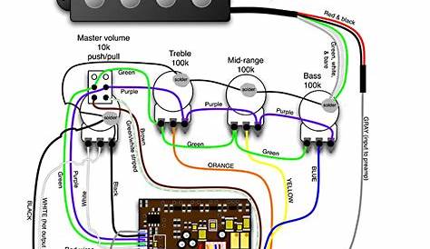 bass guitar wiring schematics