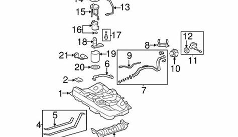 2007 Toyota Camry Exhaust System Diagram - Diagram For You