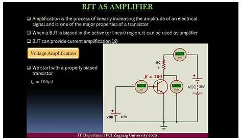 4-3 Transistor As Amplifier (Lecture) - YouTube