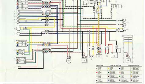wiring diagrams yamaha sr 500