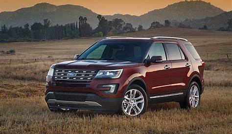2016 ford explorer dimensions specifications