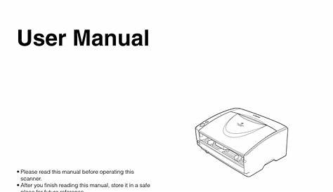 canon dr 6050c owner's manual