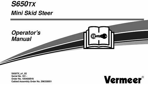 vermeer s925tx service manual
