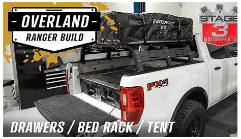 2019 ford ranger bed storage
