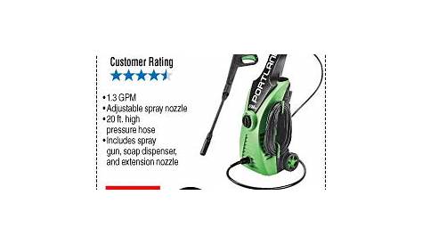 Buy a Portland Electric Pressure Washer for $76.99, Now Through 8/25
