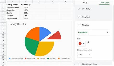 Explode or expand a Pie Chart in Google Sheets - How to GApps