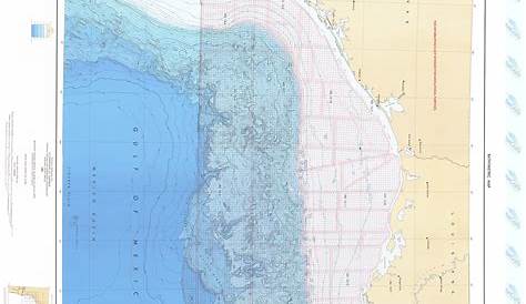 gulf of mexico depth chart in feet