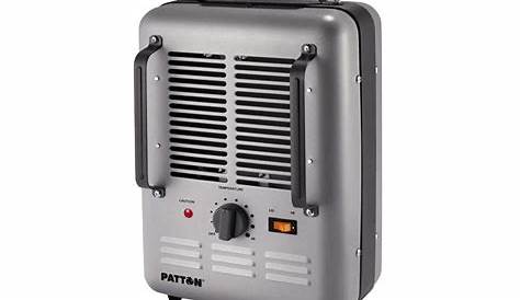 Patton 1500-Watt Utility Space Heater PUH680-N-U - The Home Depot