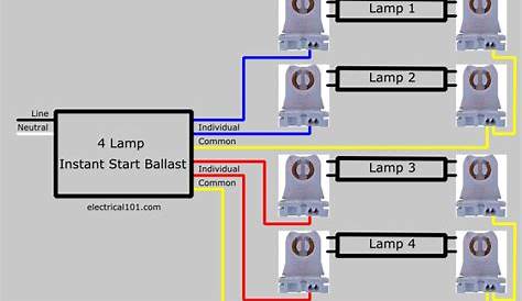 Ge Ballast Wiring Diagram
