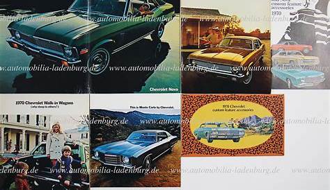 Other Car Manuals Vehicle Parts & Accessories 1970 CHEVY CHEVELLE NOVA