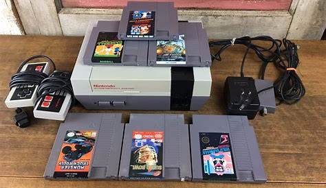 Original Nintendo Entertainment System, Clean, Tested And With Games (6)