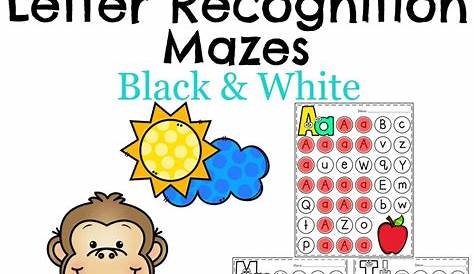 Letter Recognition Worksheets - Planning Playtime