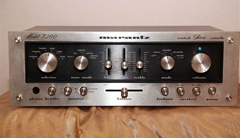 MARANTZ Model 3200 Preamp. For Sale - Canuck Audio Mart