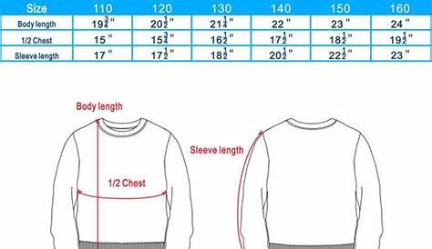 size charts for kid's clothes, children's clothing sizes, kids & baby