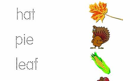 thanksgiving printable worksheets for toddlers