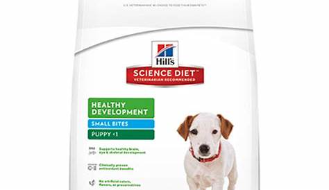 hill's science diet puppy feeding chart