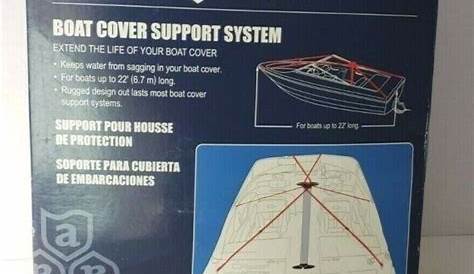 attwood boat cover support system