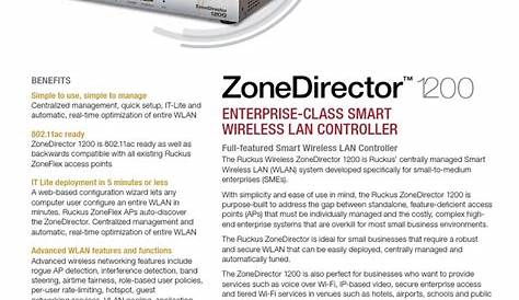 Ruckus Ds Zonedirector 1200 | Wireless Lan | Wi Fi | Free 30-day Trial
