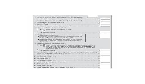 Social Security Benefits Worksheet 2019 | TUTORE.ORG - Master of Documents