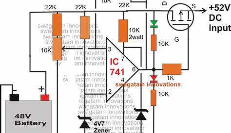 homemade 12v battery charger circuit diagram
