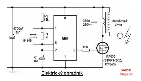 electric fence wiring schematic