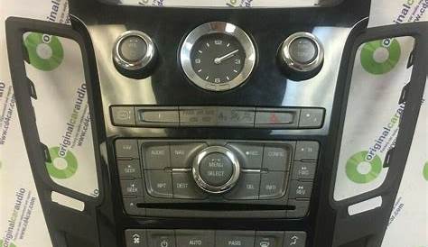 Cadillac CTS Dual Climate Control Bezel w/ Heated Cooled Seats Control
