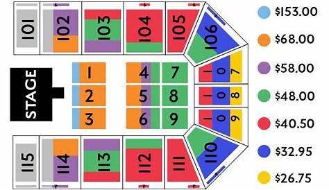 hartman arena seating chart