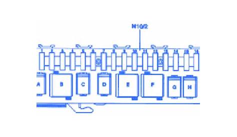 Mercedes-Benz A160 2003 Fuse Box/Block Circuit Breaker Diagram » CarFuseBox