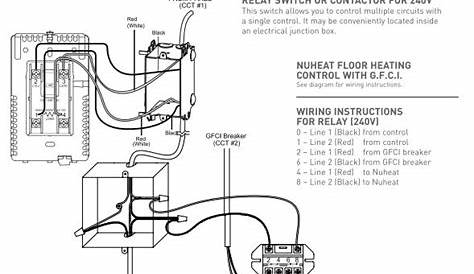 schluter-ditra-heat wiring diagram
