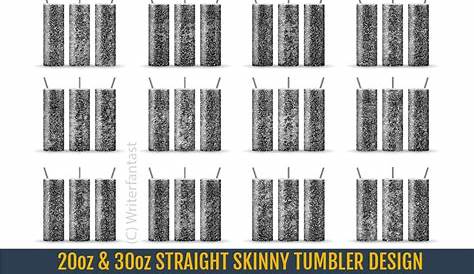 skinny tumbler decal size chart