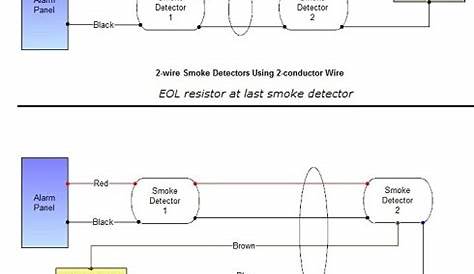 smoke alarm wiring diagram uk