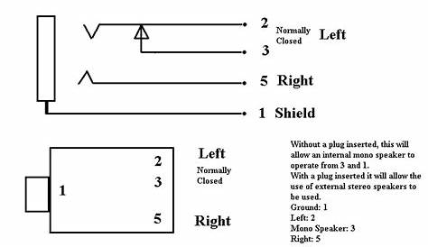 audio jack schematic symbol