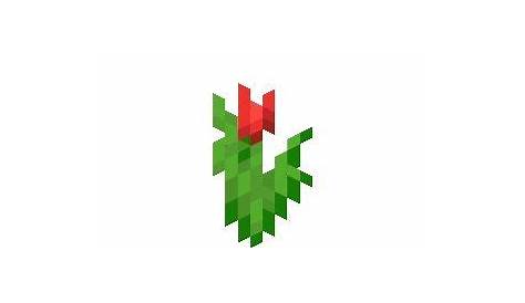 the pixel art logo is made up of red and green shapes, including an arrow