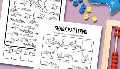 shark math worksheets