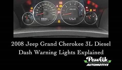 jeep grand cherokee all warning lights on