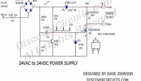 24vdc to 24vac inverter circuit diagram