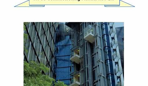 TK50 Commissioning Manual Rev1 PDF | PDF | Elevator | Mechanical